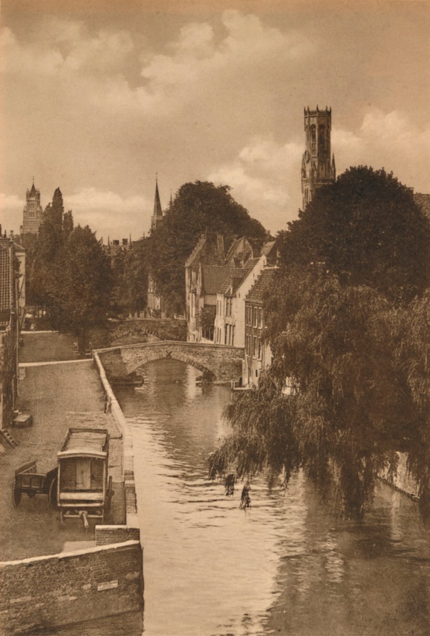 Quai Vert全景，c1928年 作者 不明