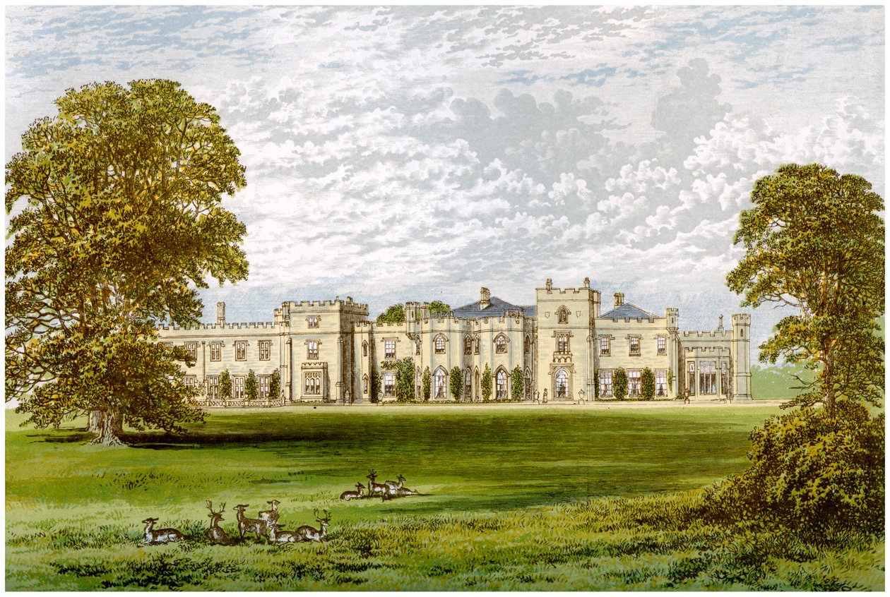 赫特福德郡的Panshanger公园，伯爵·考珀（Earl Cowper）住所，c1880 作者 不明
