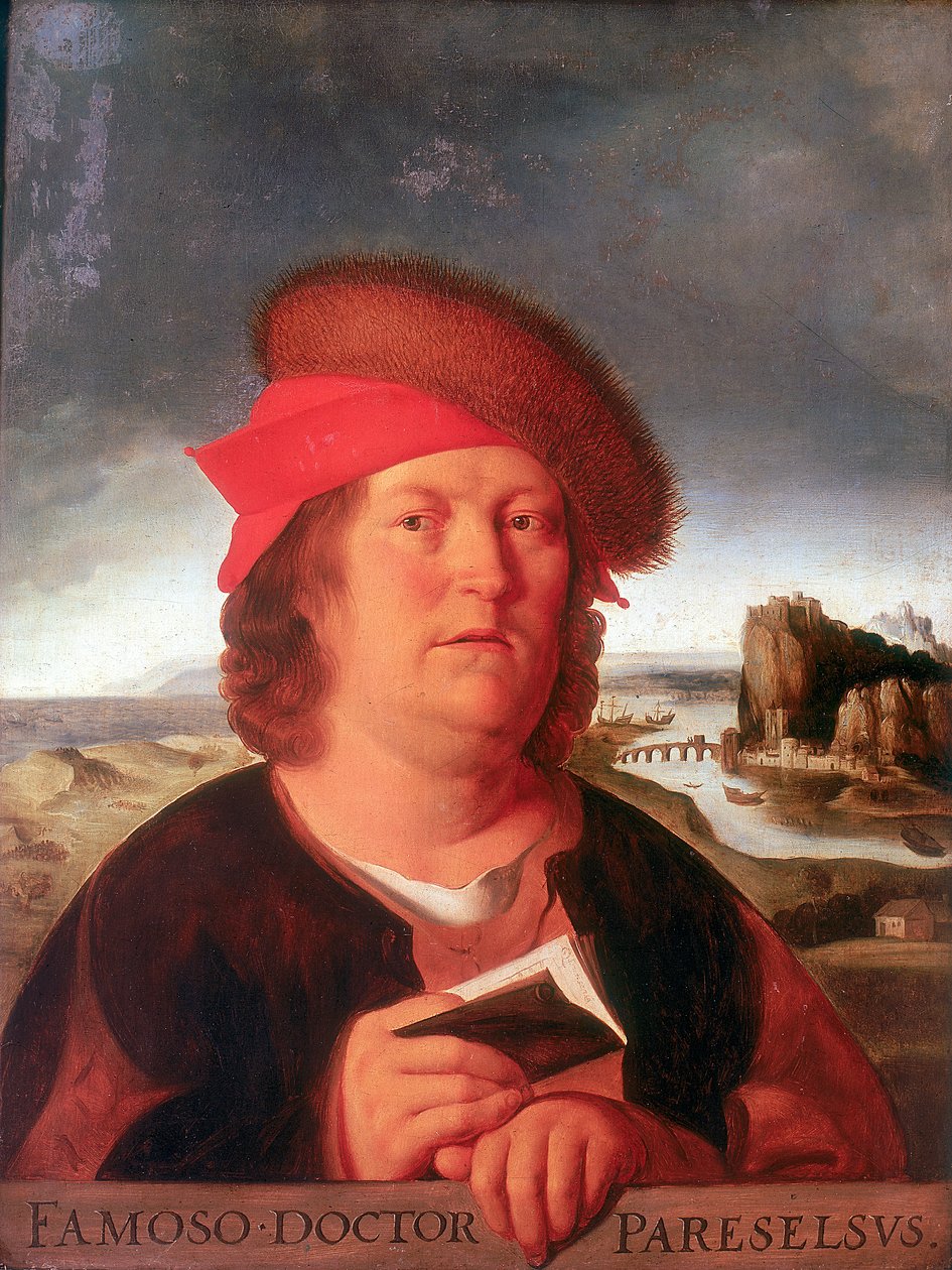 Paracelsus Aracelsus 1493-1541, 瑞士出生的德国医生和炼金术士 作者 不明