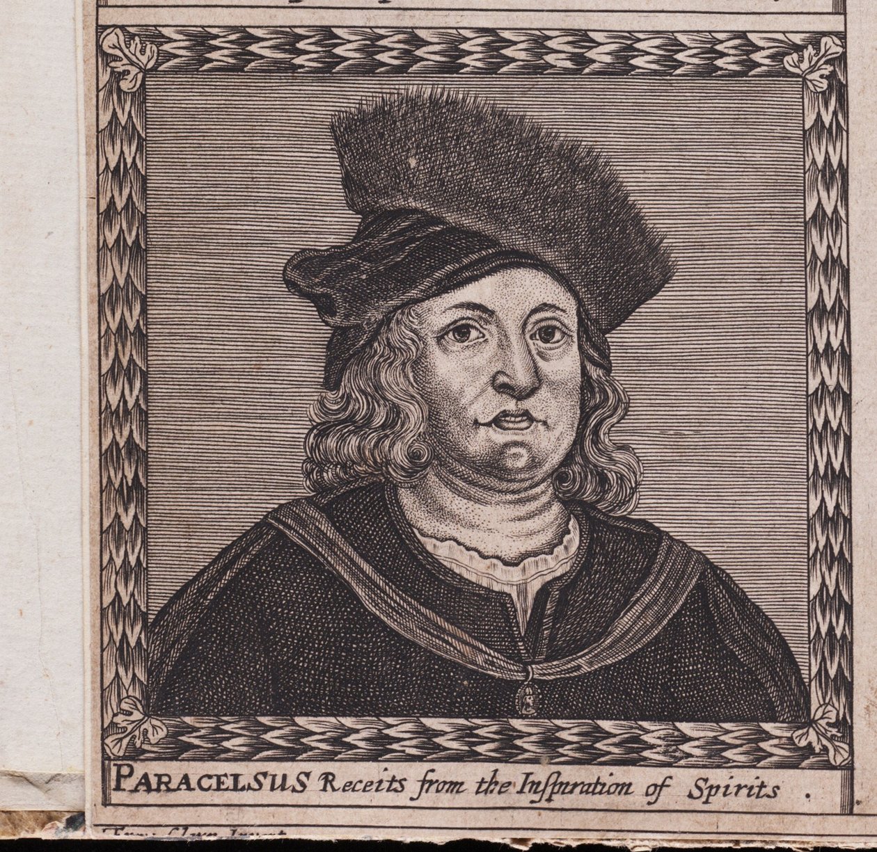 Paracelsus来源：Inspirati勋章，1659年 作者 不明