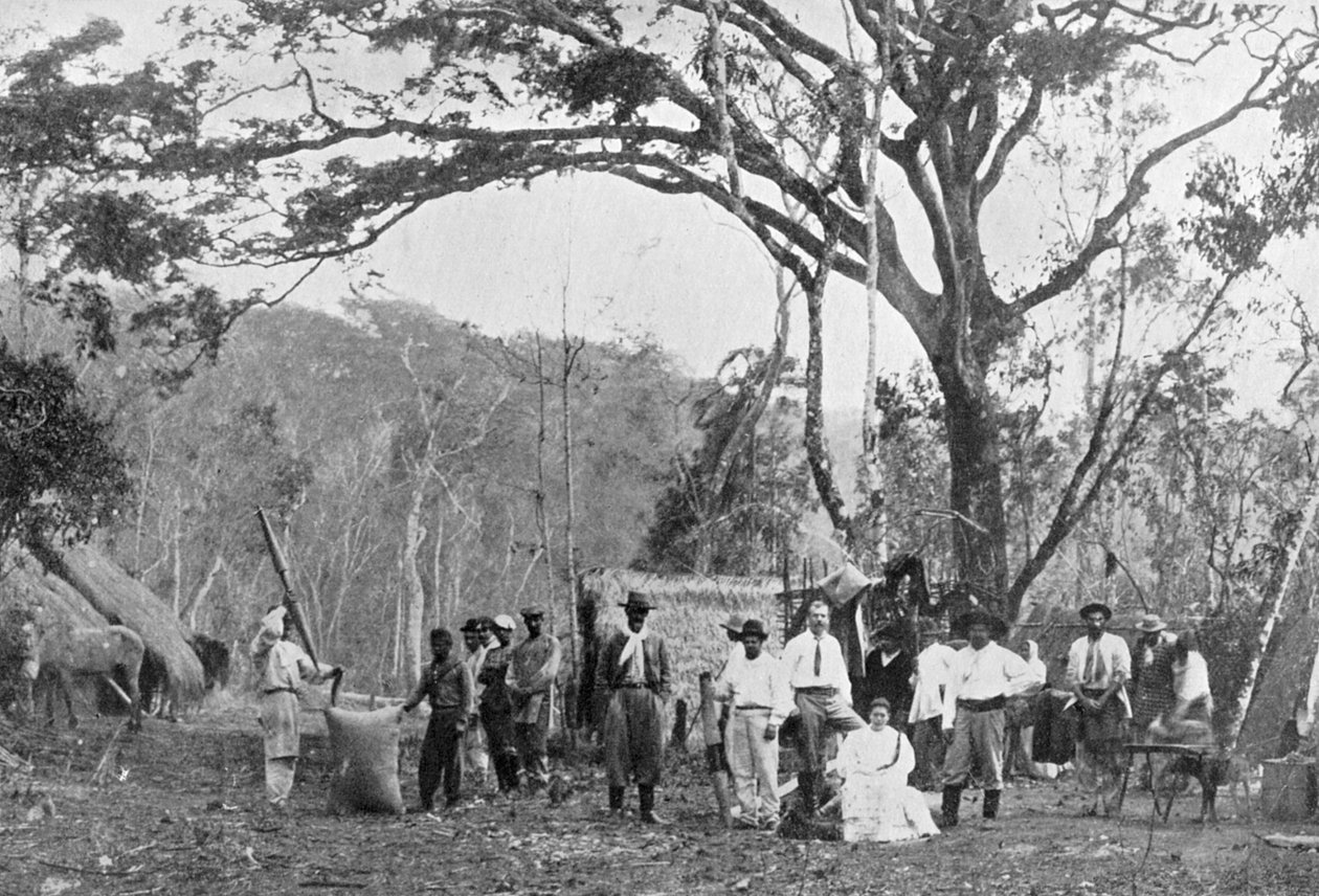 巴拉圭茶聚会，巴拉圭，1911年 作者 不明