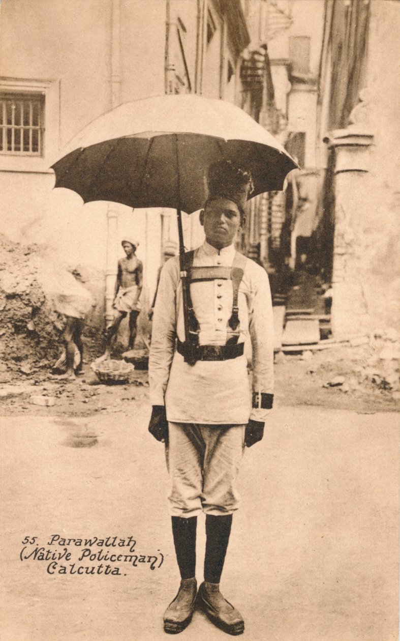 帕拉瓦拉当地警察加尔各答，c1900 作者 不明