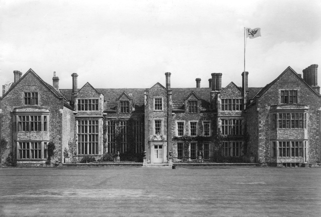 西萨塞克斯郡Parham House，c1900s-c1920s 作者 不明