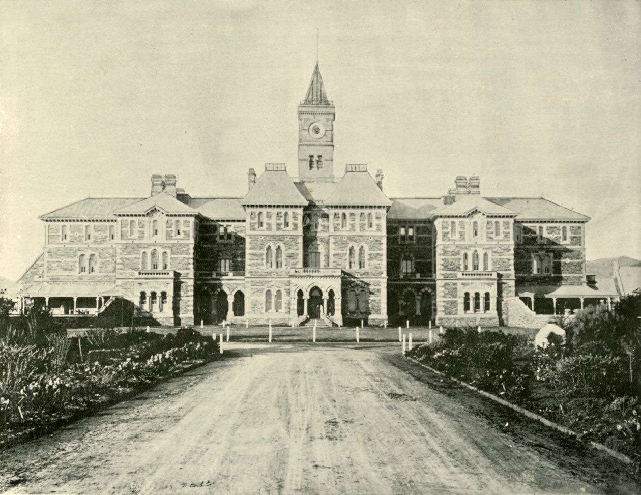 帕克赛德疯人院，阿德莱德，1901年。 作者 不明