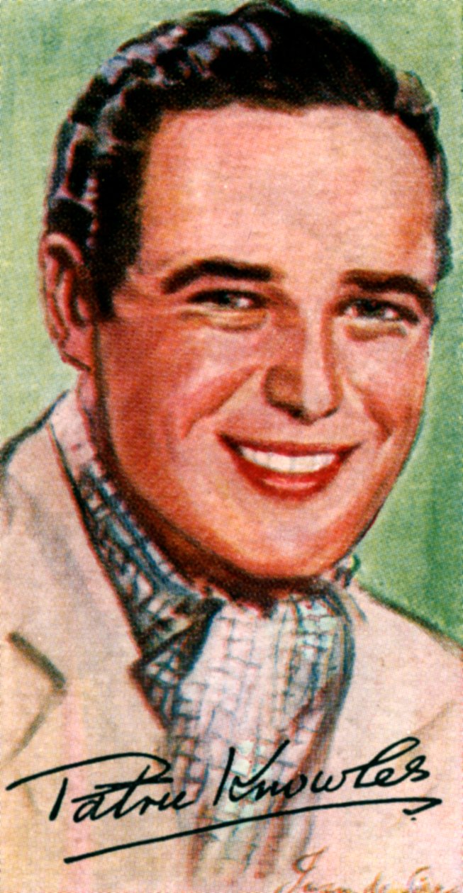 帕特里克·诺尔斯（Patric Knowles），1911-1995年，英国出生的电影演员，二十世纪 作者 不明