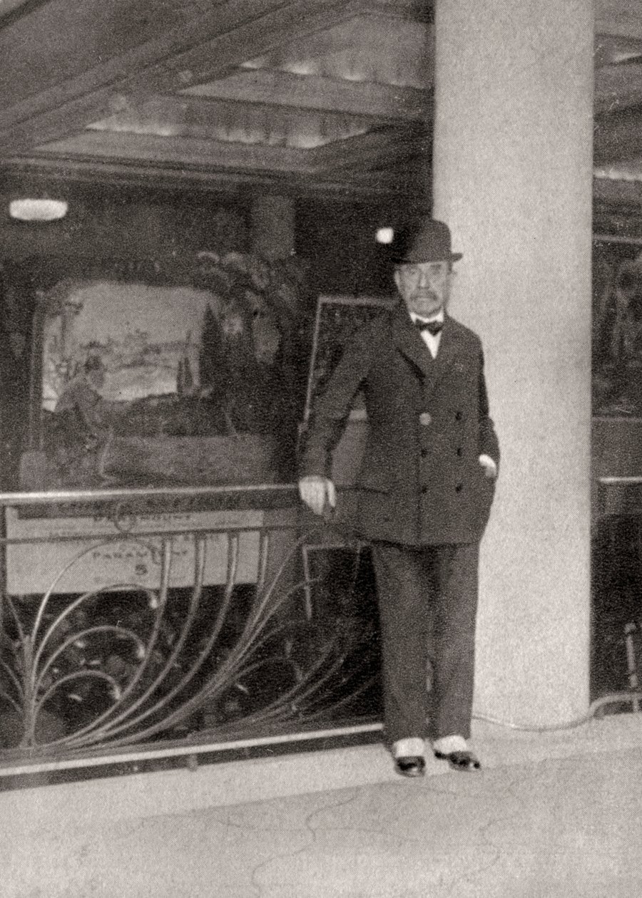 保罗·布尔吉（Paul Bourget），法国小说家和评论家，1928年 作者 不明