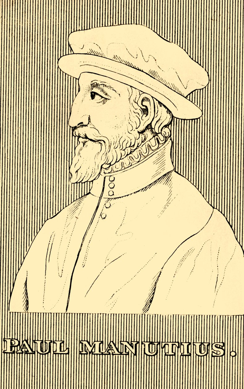 保罗Manutius，1512年至1574年，1830。 作者 不明