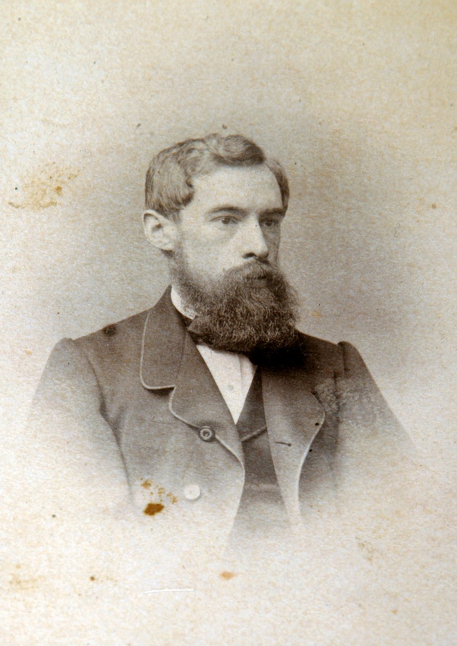 帕维尔·特列季亚科夫（Pavel Tretyakov），俄罗斯艺术赞助人，收藏家和画廊创始人，1865年 作者 不明