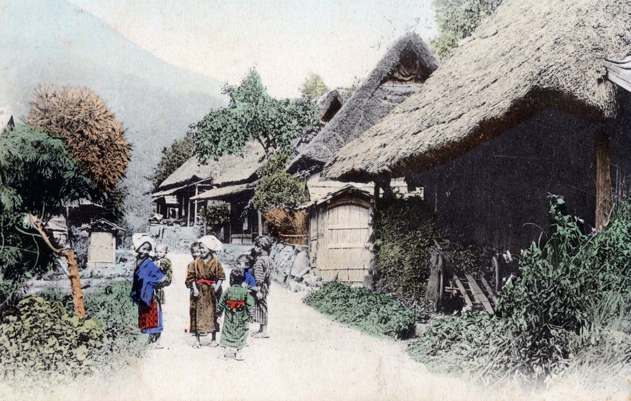 日本，二十世纪的农民住房 作者 不明