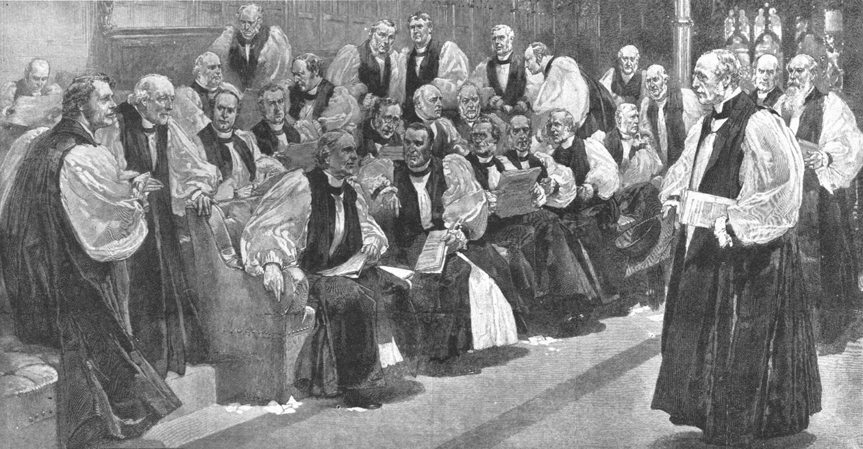 1894年，1901年在上议院的同伴精神领袖。 作者 不明