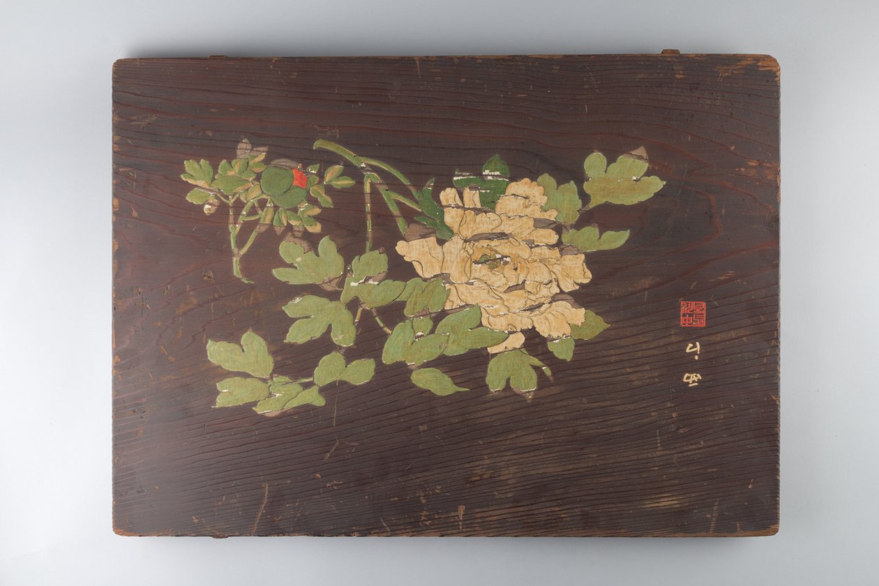牡丹，19世纪。 作者 不明