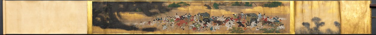 逃离大火的人们，1615-1868年。 作者 不明