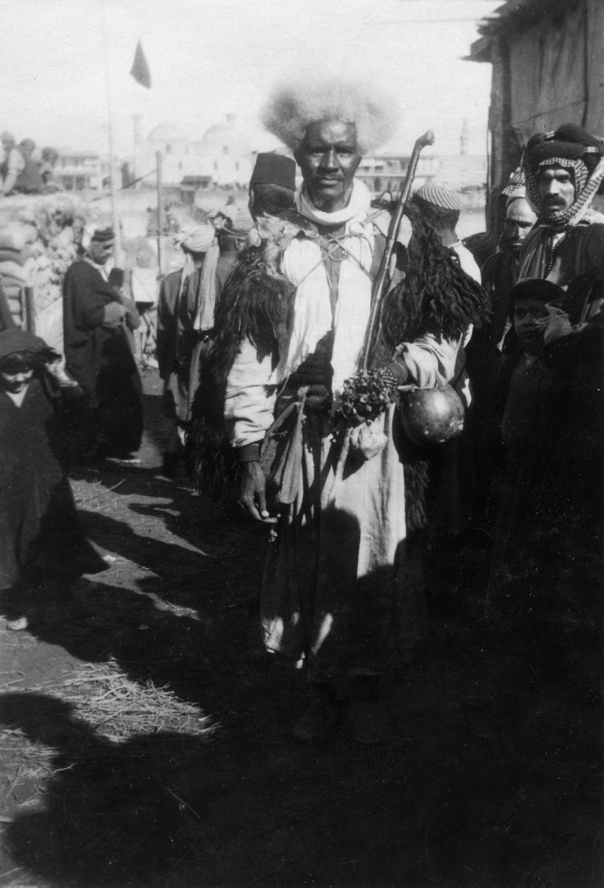 波斯朝圣者，伊拉克巴格达，1917-1919年 作者 不明