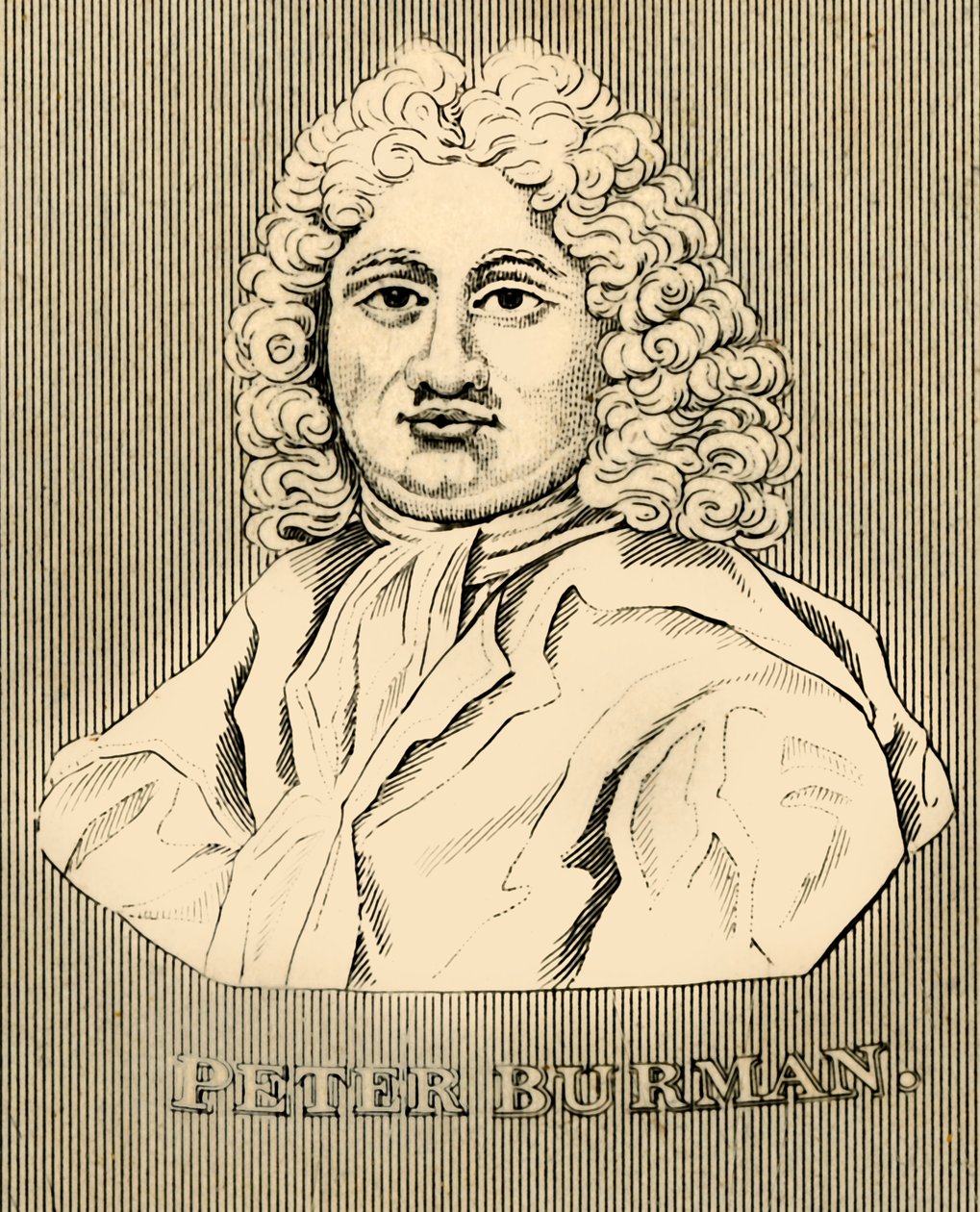彼得·伯曼（Peter Burman），1668-1741年，1830年。 作者 不明