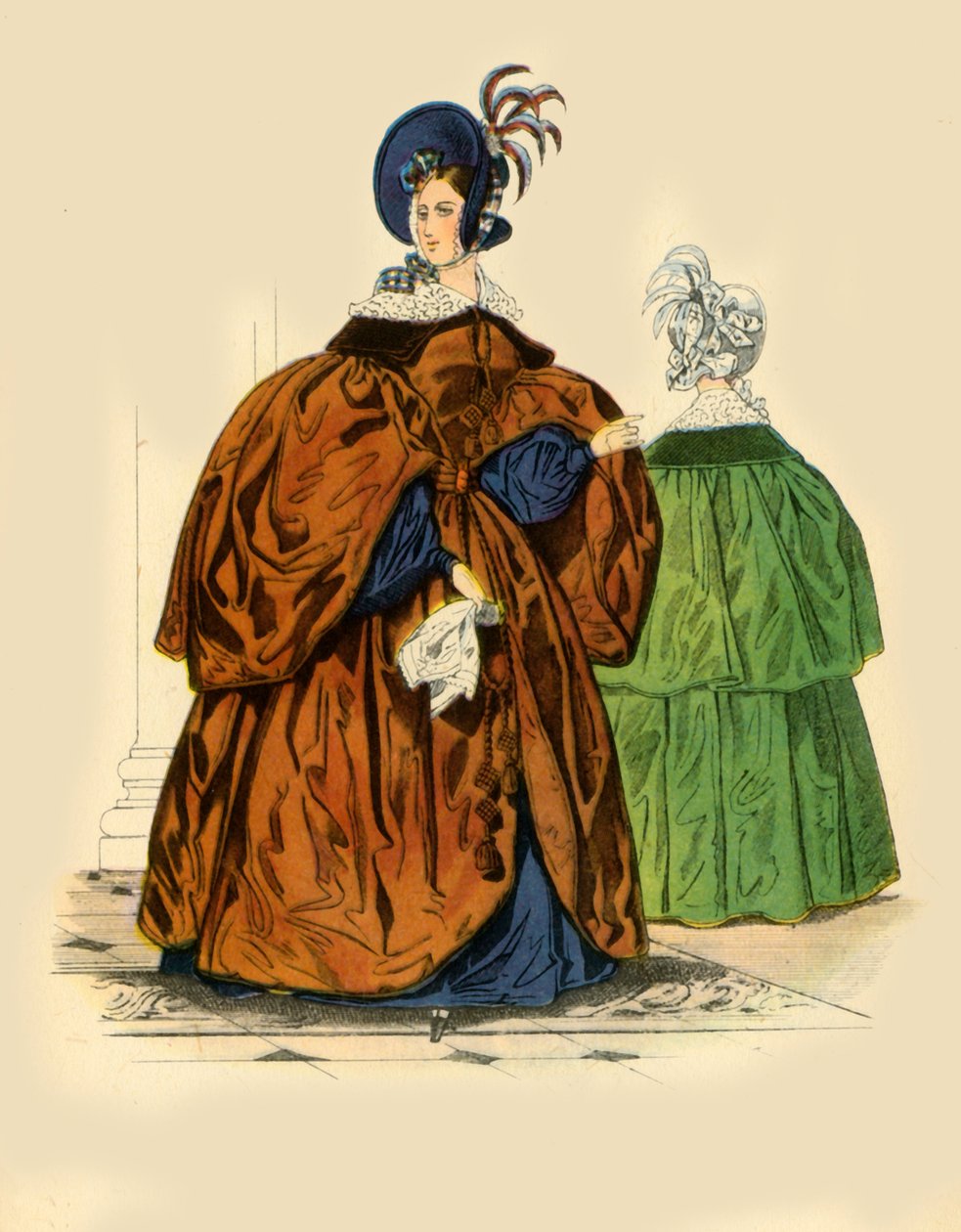 Petit Courrier des Dames，1835年，1943年。 作者 不明