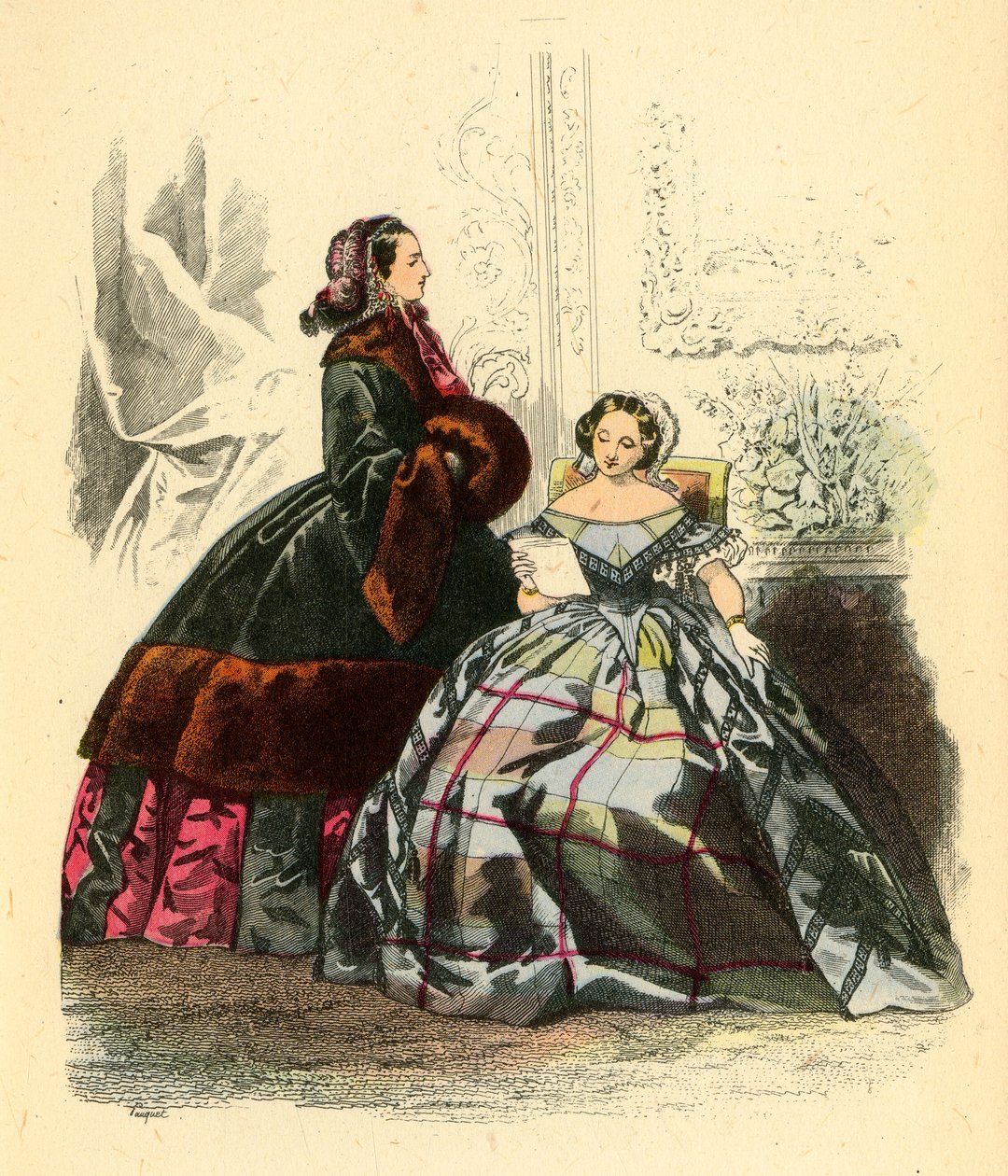 Petit Courrier des Dames，1857年，1943年。 作者 不明