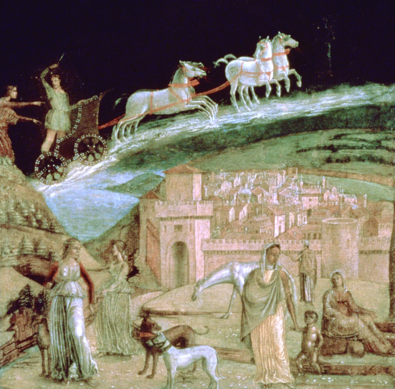 辉腾在他的战车上，c1470-1536 作者 不明
