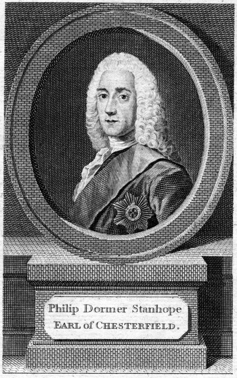 菲利普·多默·斯坦霍普（Philip Dormer Stanhope）1694-1773年，切斯特菲尔德（Chesterfield）伯爵四世，十九世纪 作者 不明