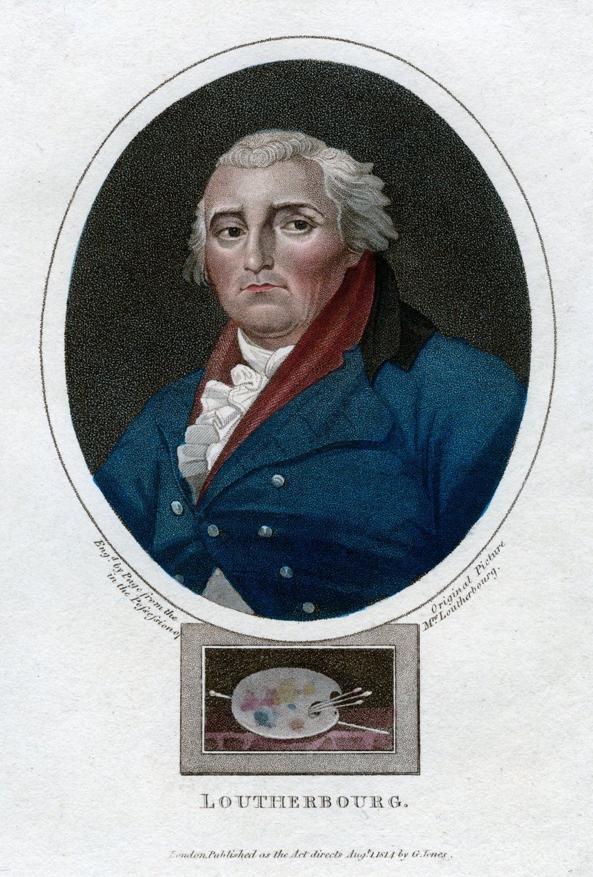 Philip James de Loutherbourg，法国画家，1814年 作者 不明