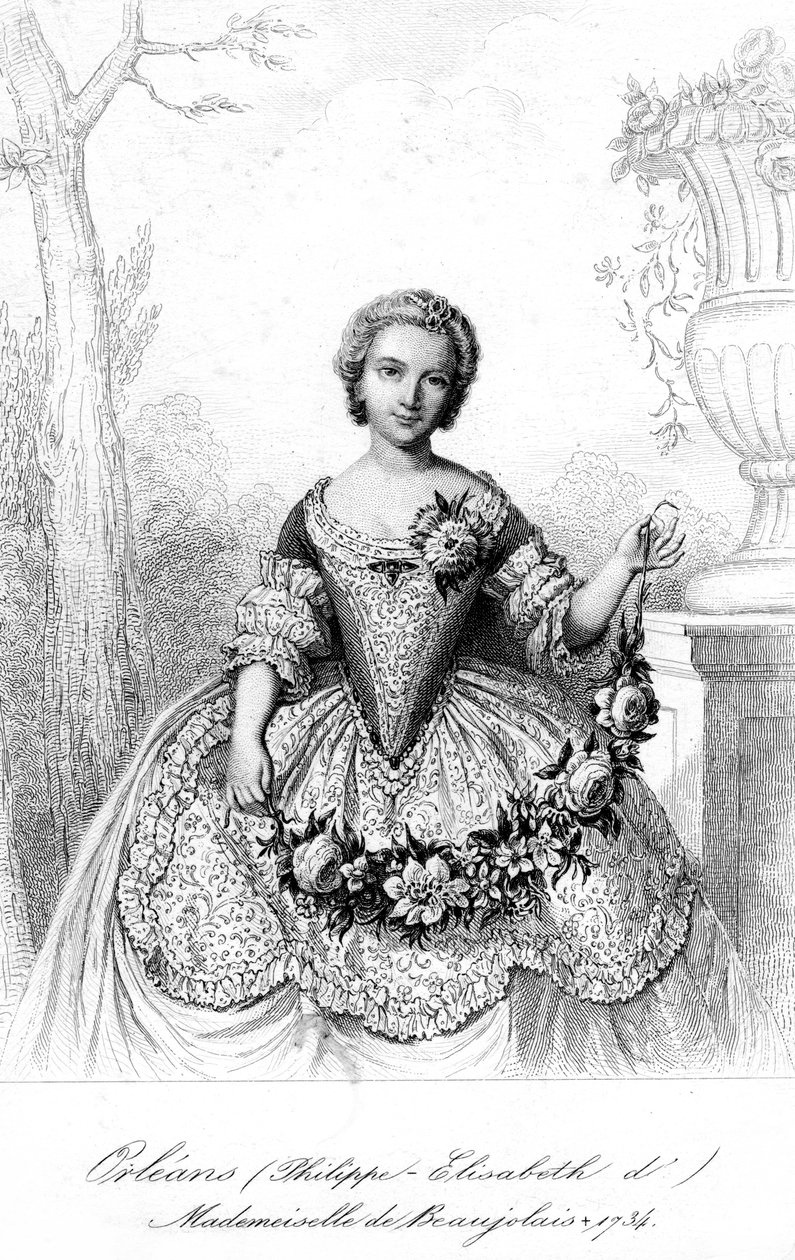 菲律宾Elisabeth dOrleans，博若莱小姐 作者 不明