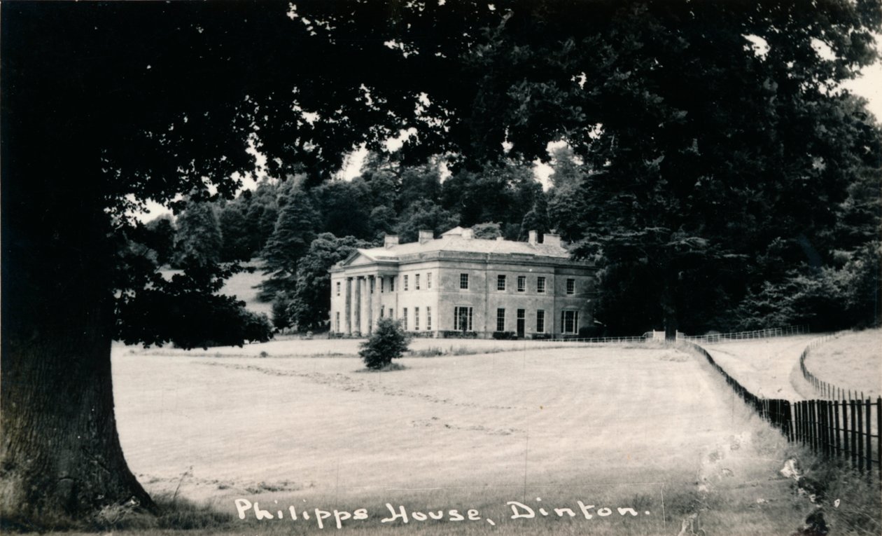 威尔特郡丁顿市的Philipps House，建于1930年代。 作者 不明