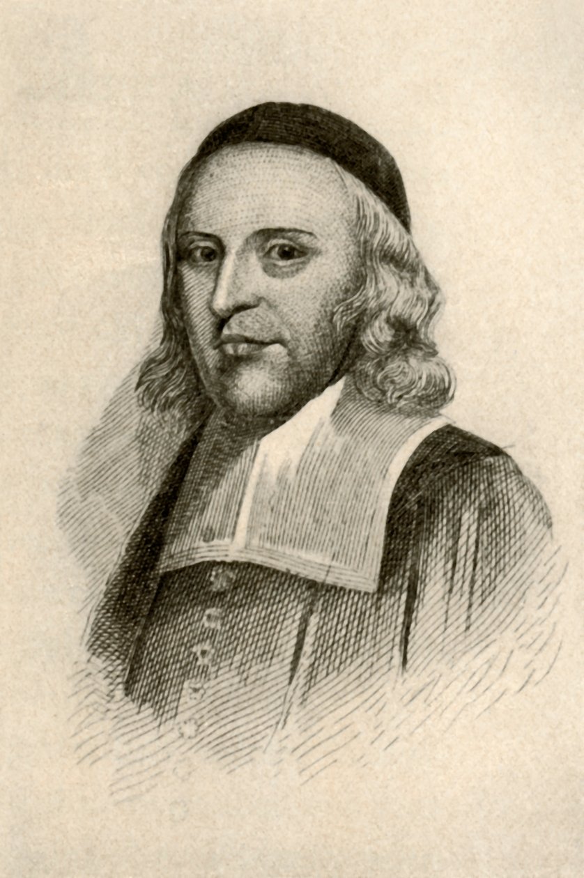 约翰·莱弗里特爵士（Sir John Leverett）担任马萨诸塞州殖民地州长的照片，摄于1937年，约1670年。 作者 不明