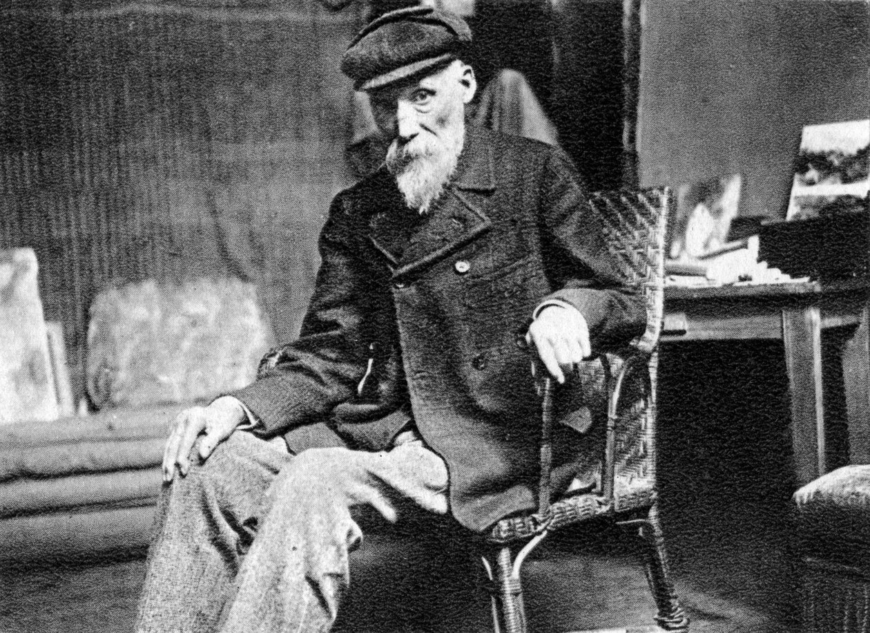 Pierre-Auguste Renoir，法国画家，1917年 作者 不明