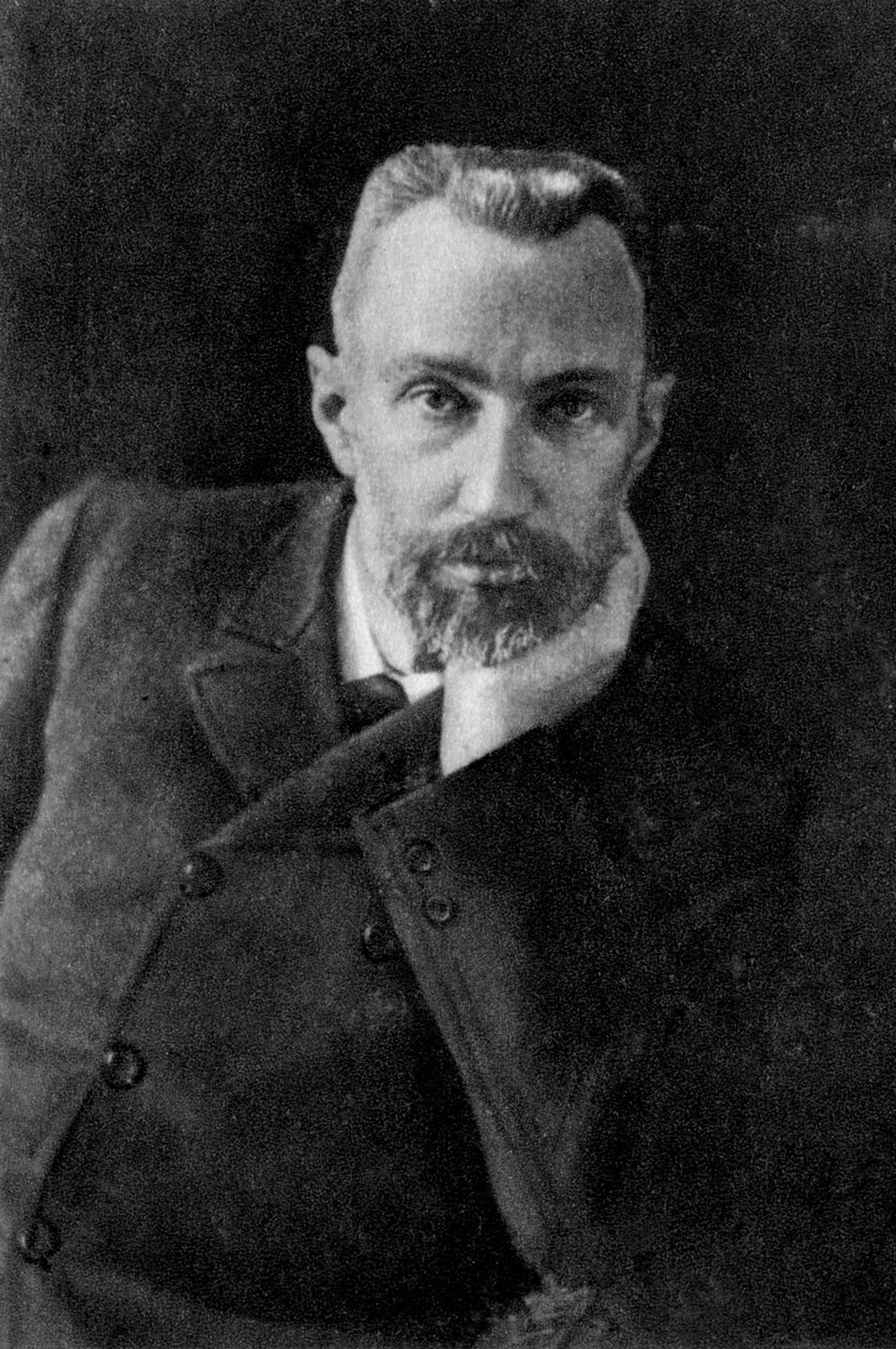 皮埃尔·居里（Pierre Curie），法国化学家和物理学家，1899年 作者 不明