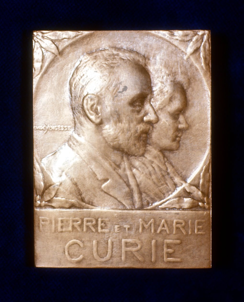 法国物理学家Pierre和Marie Curie 作者 不明