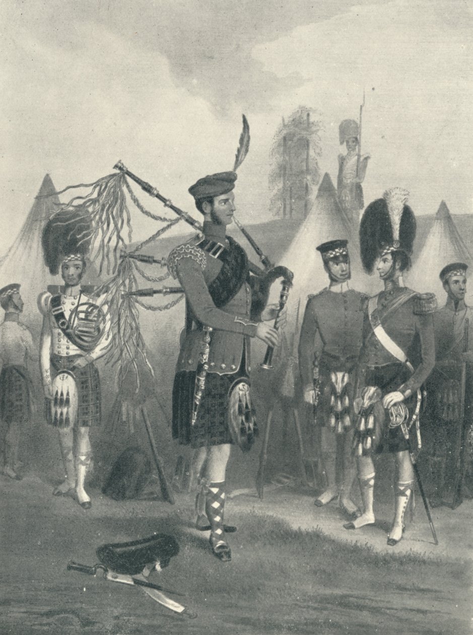 派珀（Piper），第93萨瑟兰高地人，大约19世纪，1909年 作者 不明