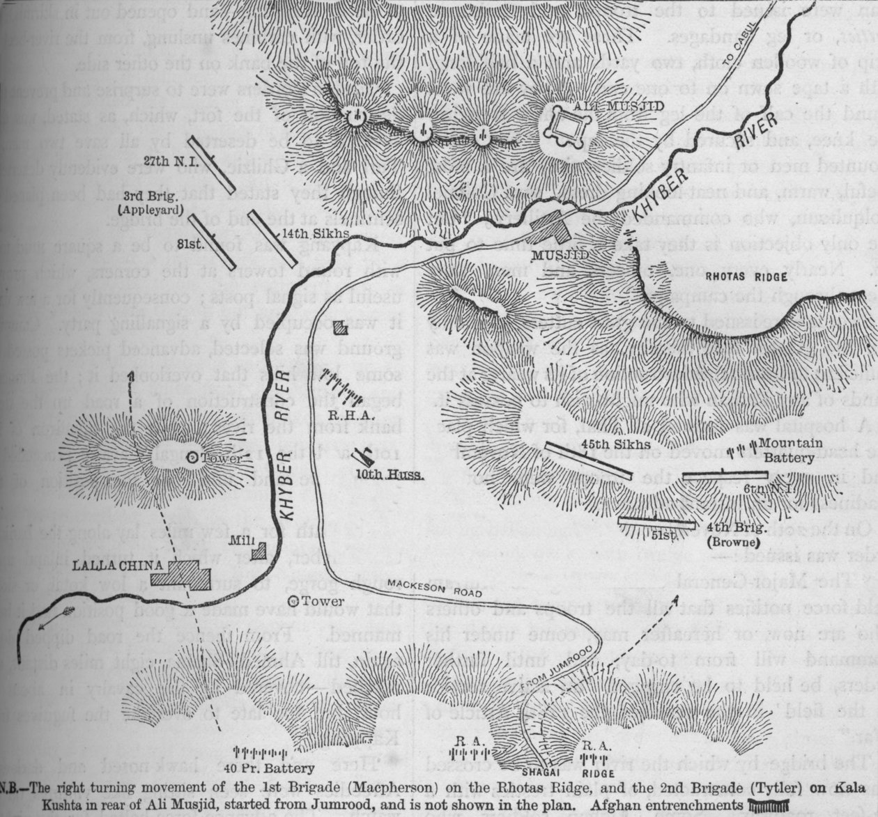 袭击阿里·穆吉德的计划，1878年11月21日，c1880 作者 不明