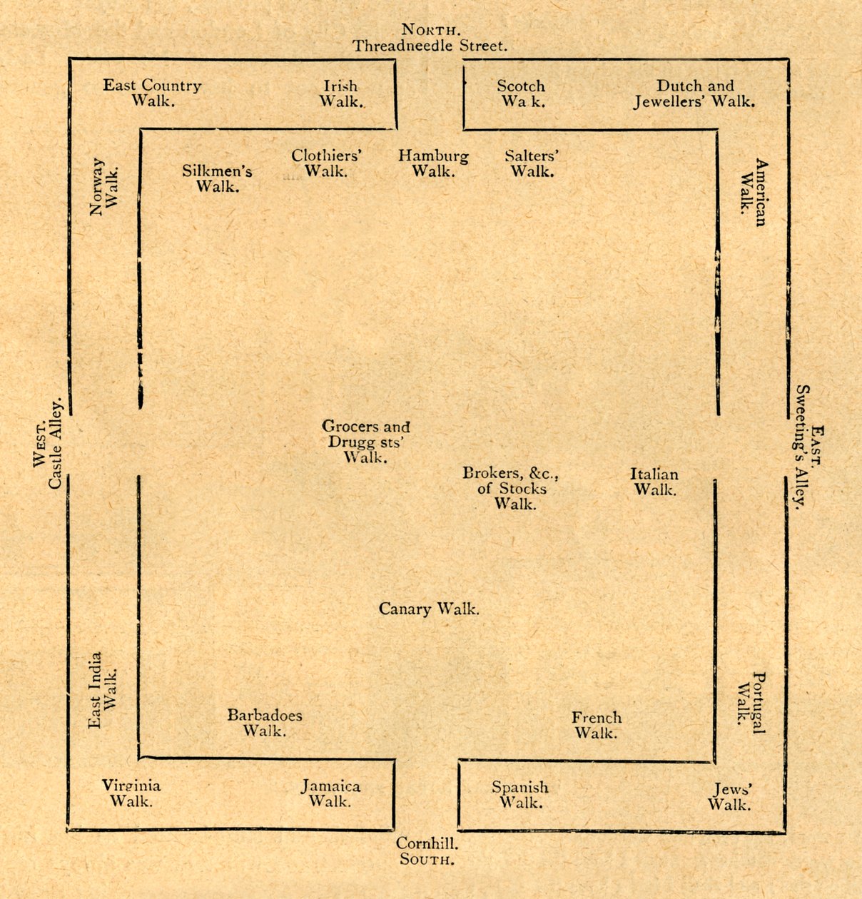 1837年的交换计划，1897年。 作者 不明