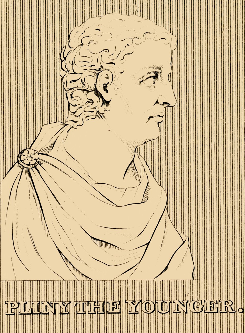 普林尼（Pliny the Younger），61-c113，1830年。 作者 不明