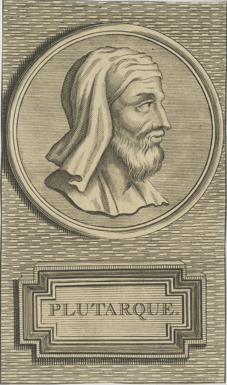 普鲁塔克（Plutarch），1701年。 作者 不明