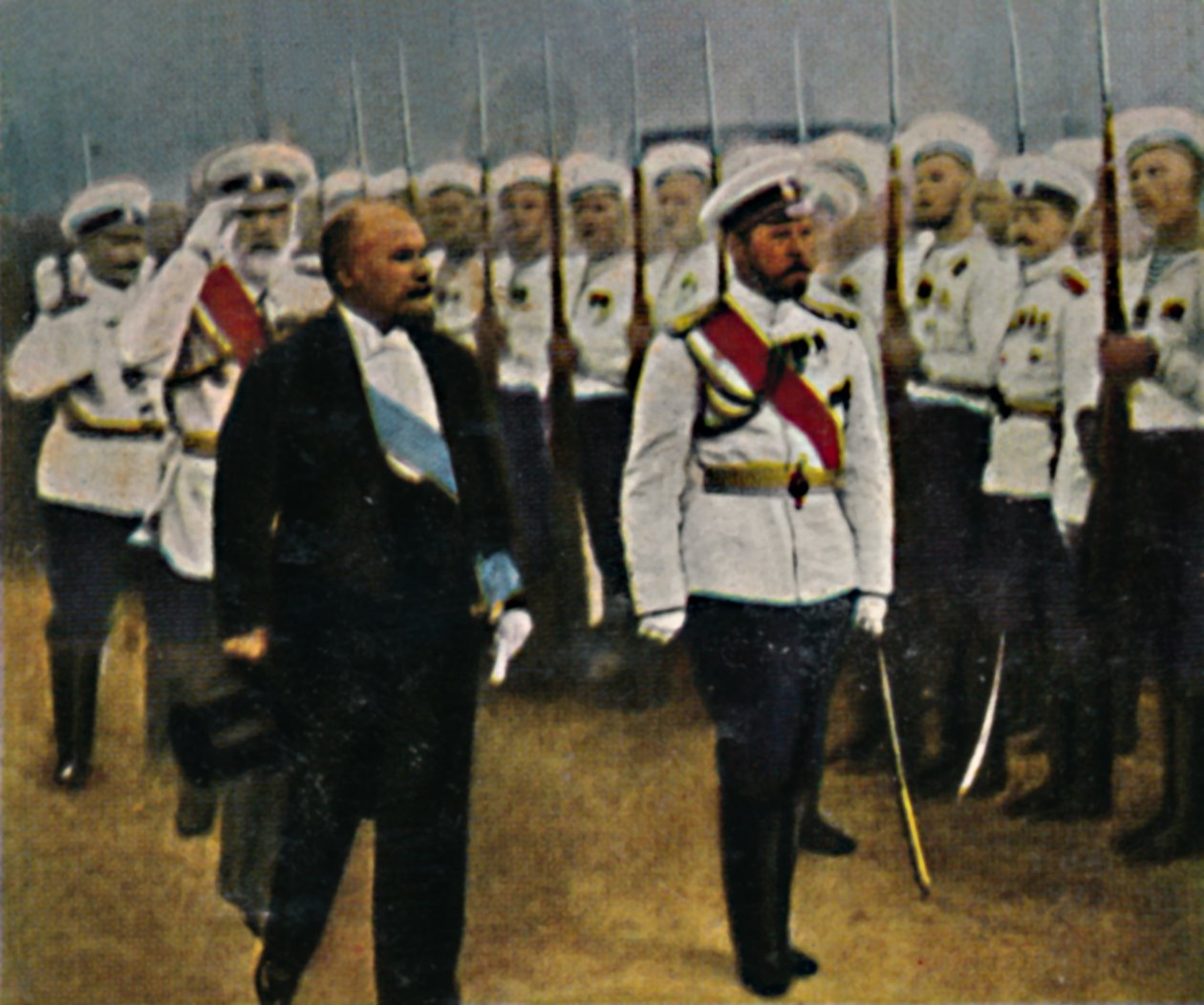 天生的庞加莱1860年和沙皇尼古拉斯二世（1868-1918年，1934年）。 作者 不明
