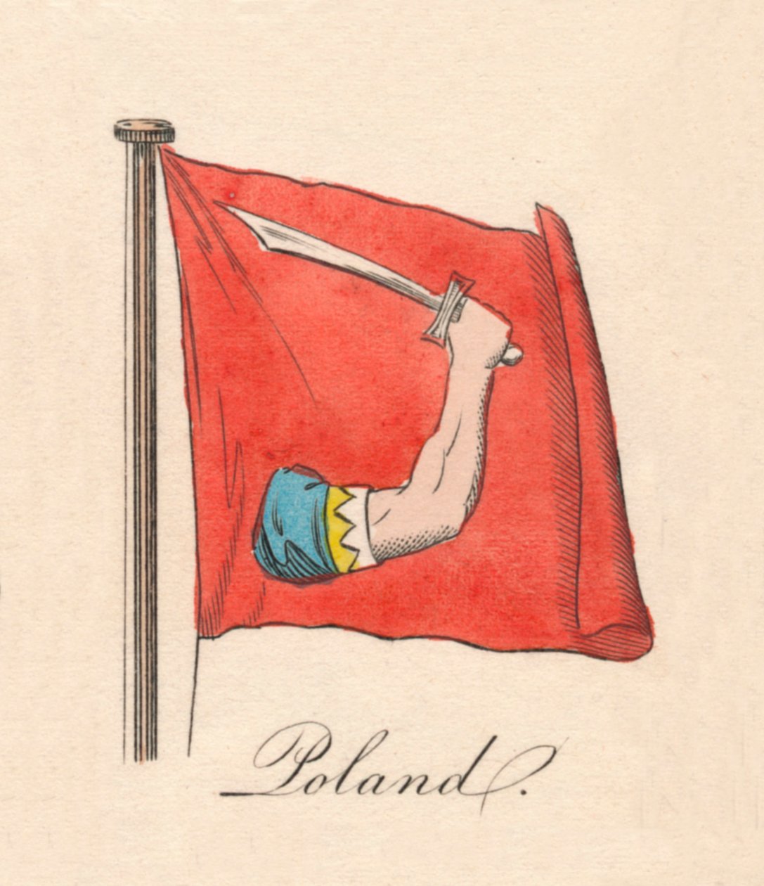 波兰，1838年 作者 不明