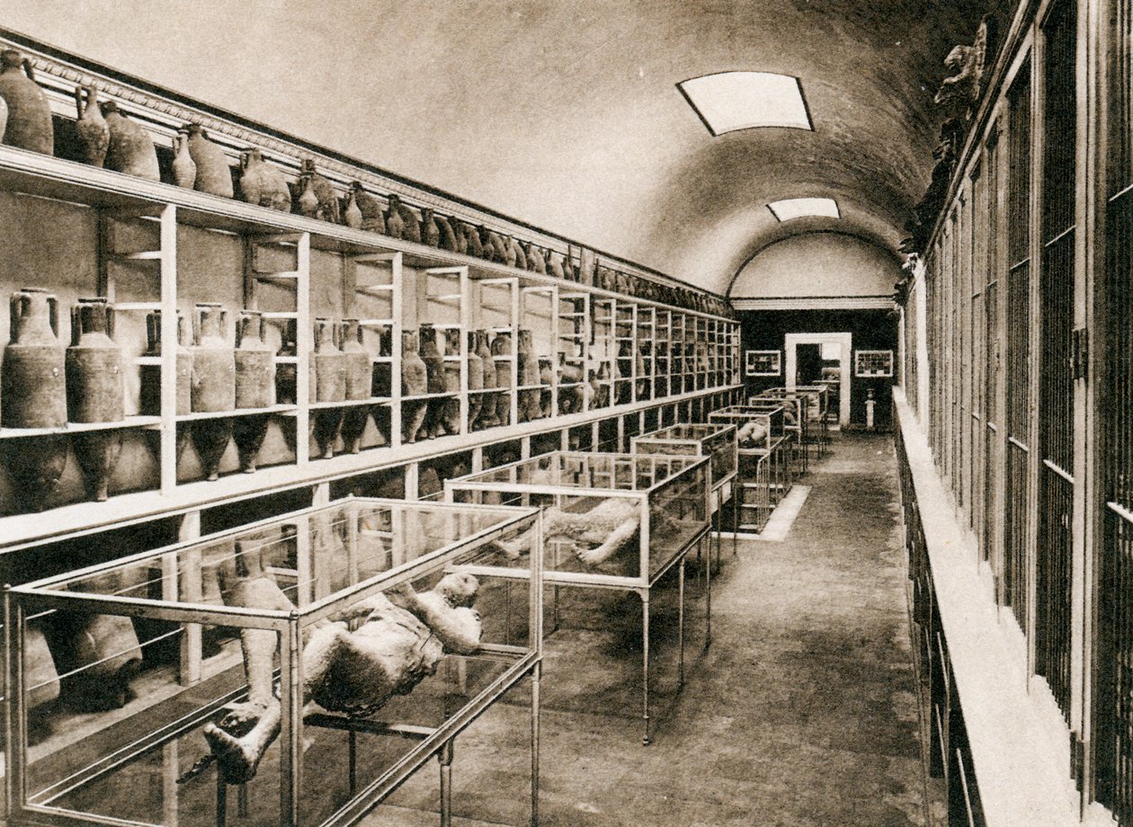 庞贝博物馆，庞贝，意大利，c1900年代 作者 不明