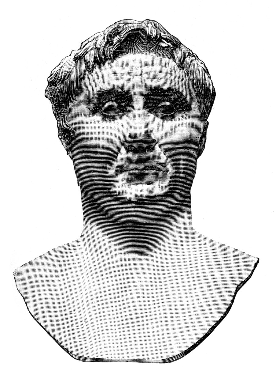 庞贝乌斯·马格努斯（Pompeius Magnus），罗马军事和政治领导人，1902年 作者 不明