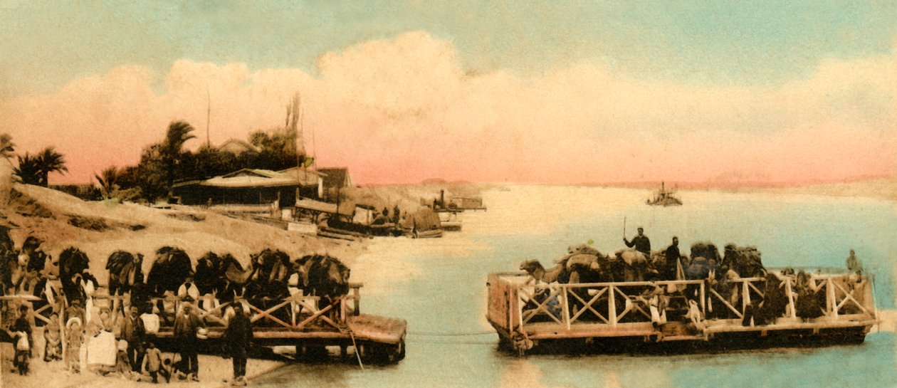 塞得港-坎塔拉村，c1918-c1939。 作者 不明