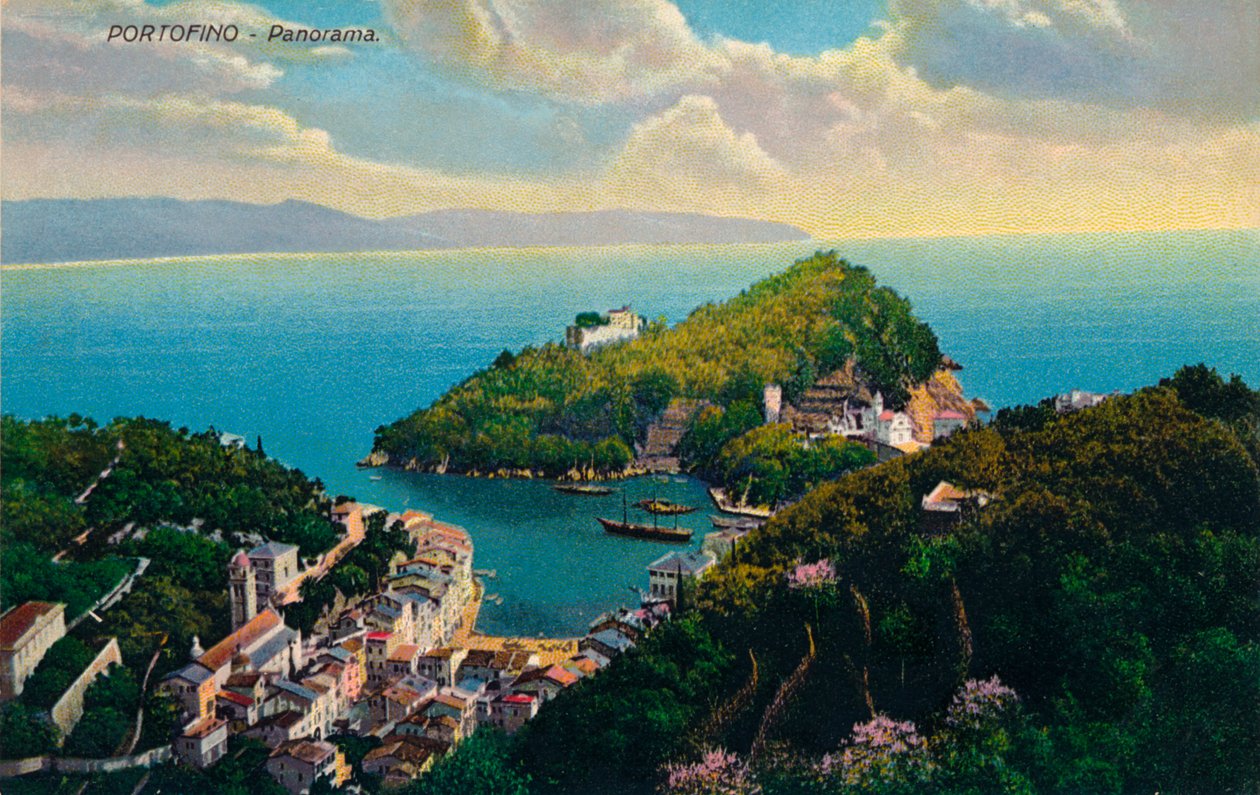 菲诺港-全景，c1890 作者 不明