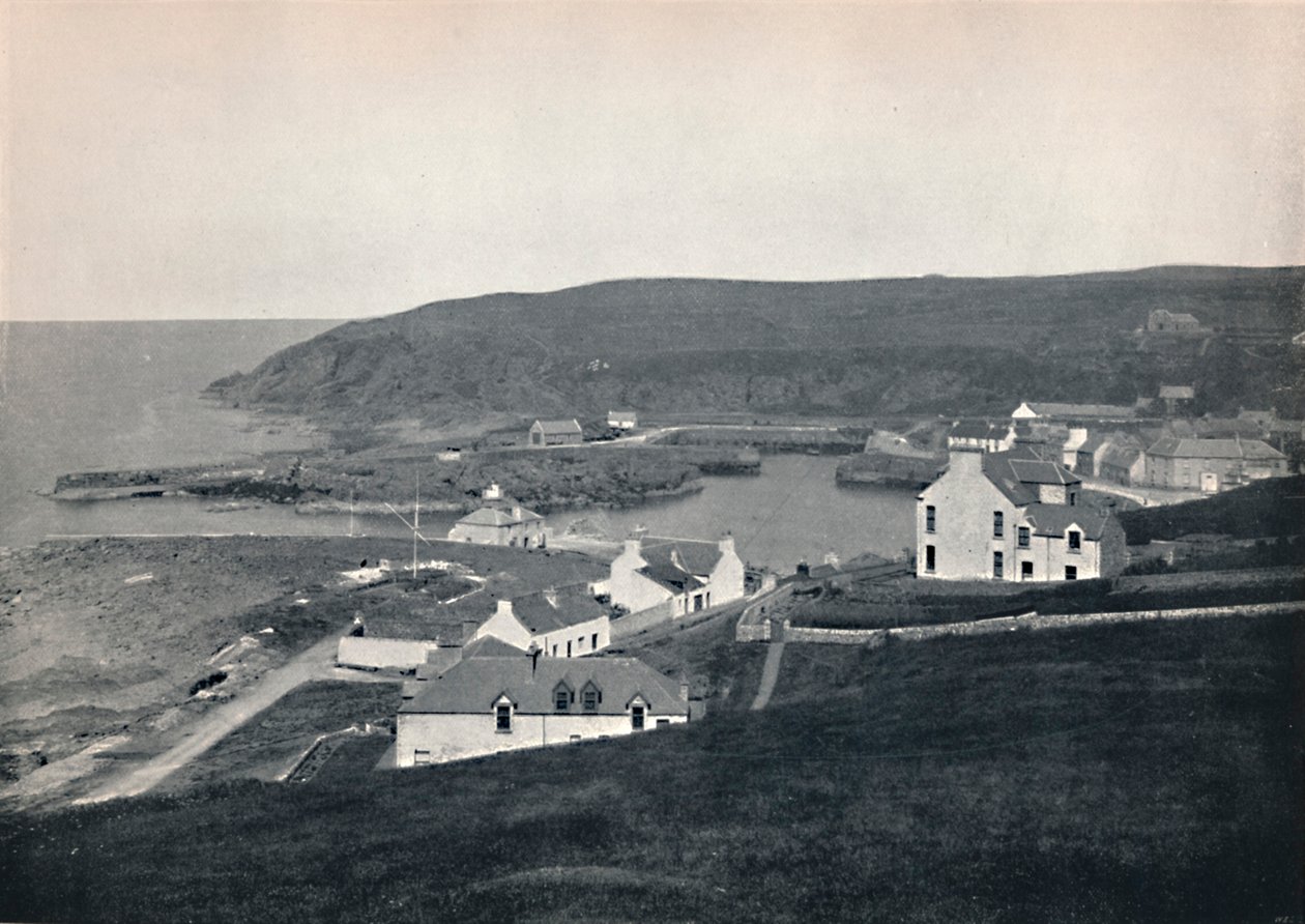 Portpatrick-海港，1895年 作者 不明