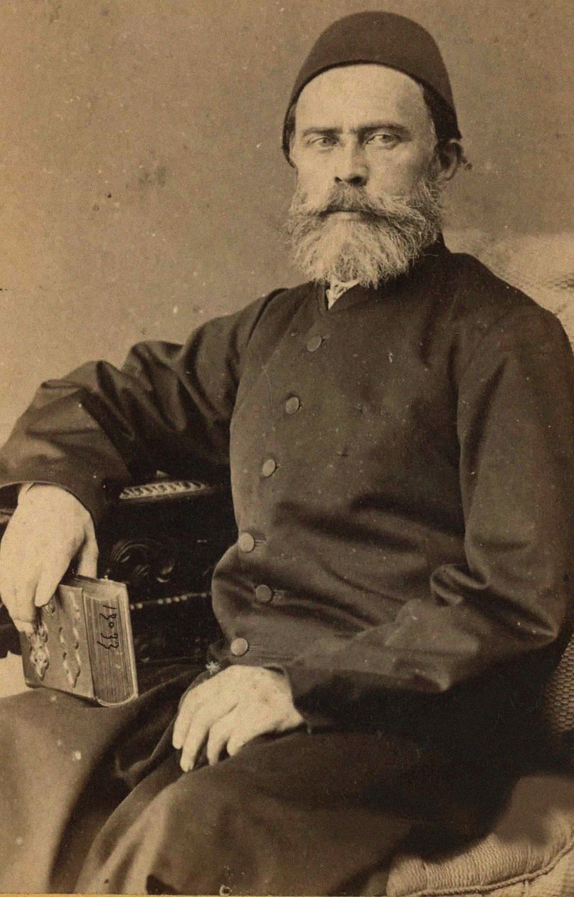 艾哈迈德-杰夫代特-帕夏的肖像，1822-1895年，19世纪下半叶。 作者 不明