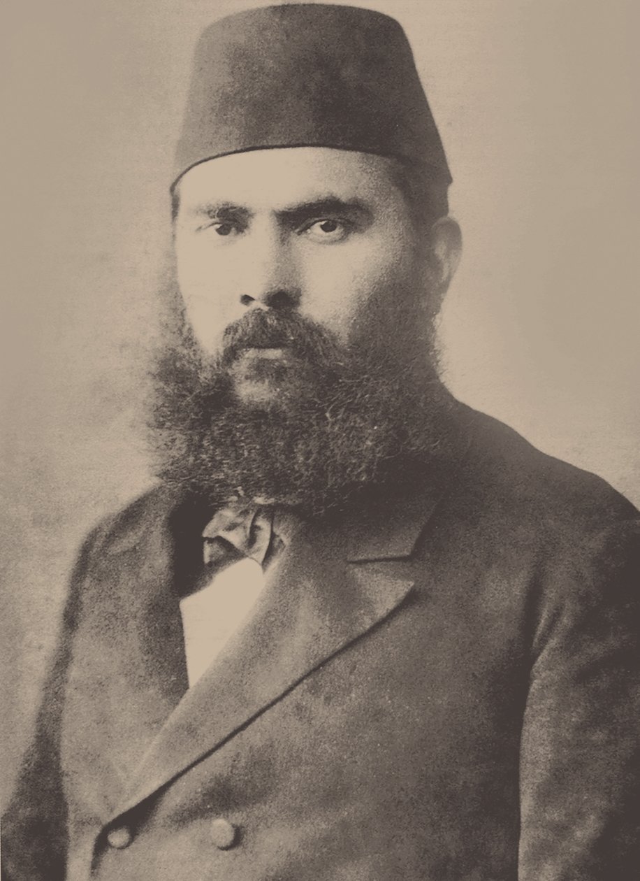 艾哈迈德-米塔特1844-1912年的肖像，19世纪末。 作者 不明