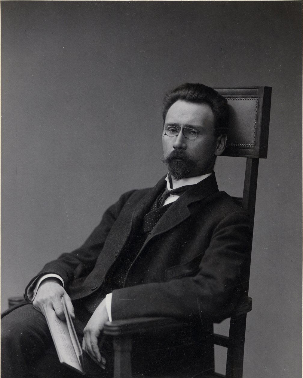 阿列克谢·亚历山德罗维奇·巴赫鲁辛的肖像1865-1929，1900年代 作者 不明