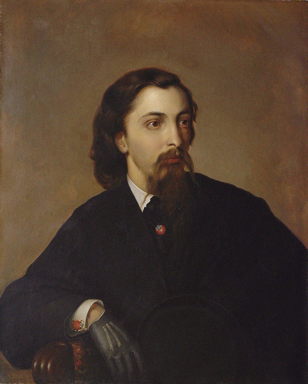 Andrey Fyodorovich Likhachov的肖像1832-1890 作者 不明