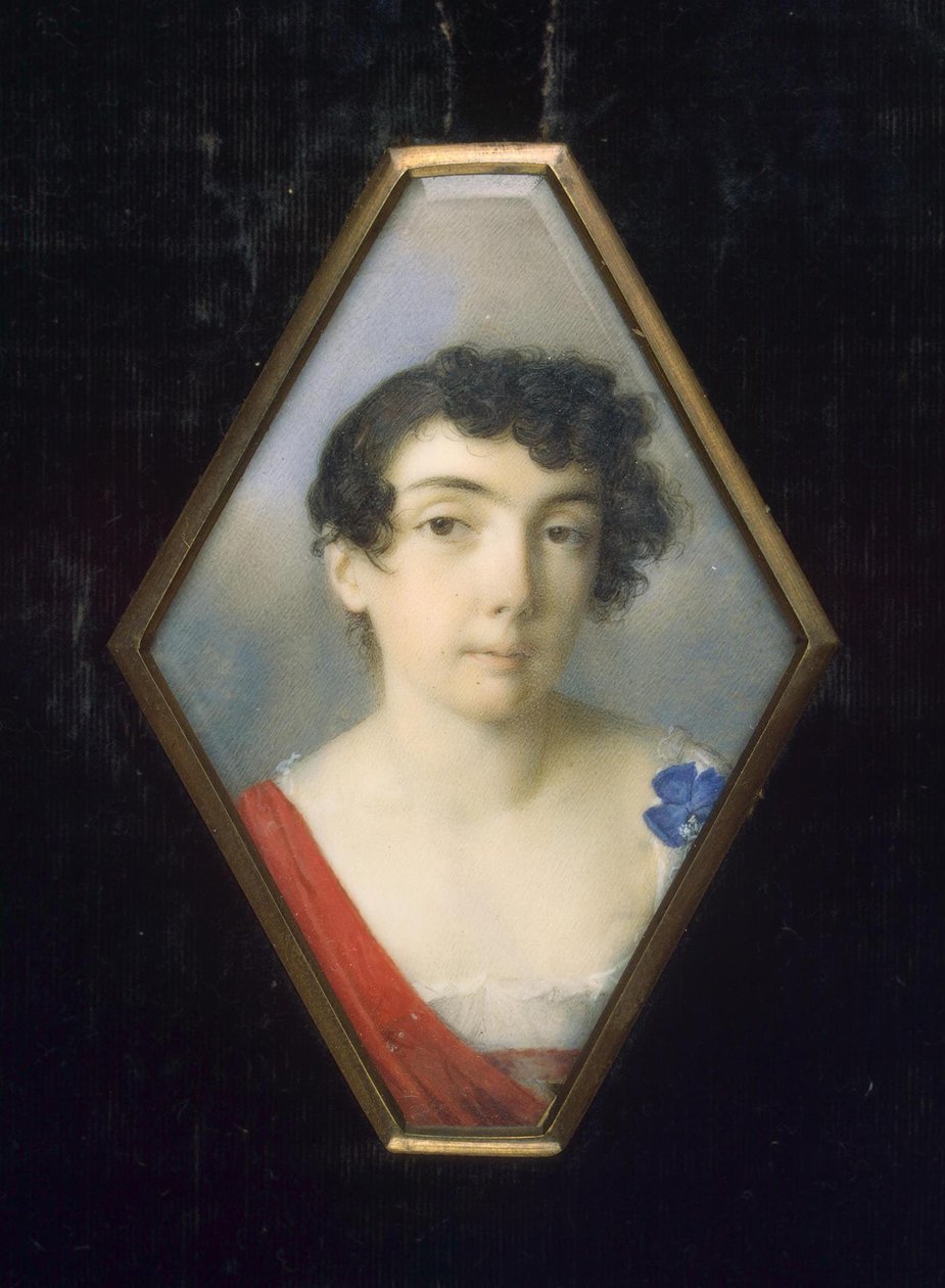 安娜·米哈伊洛芙娜·基特罗沃（Anna Mikhailovna Khitrovo）肖像，内尔·歌列尼谢娃·库图佐娃（NéeGolenishcheva-Kutuzova）1782-1846，ca 1802 作者 不明