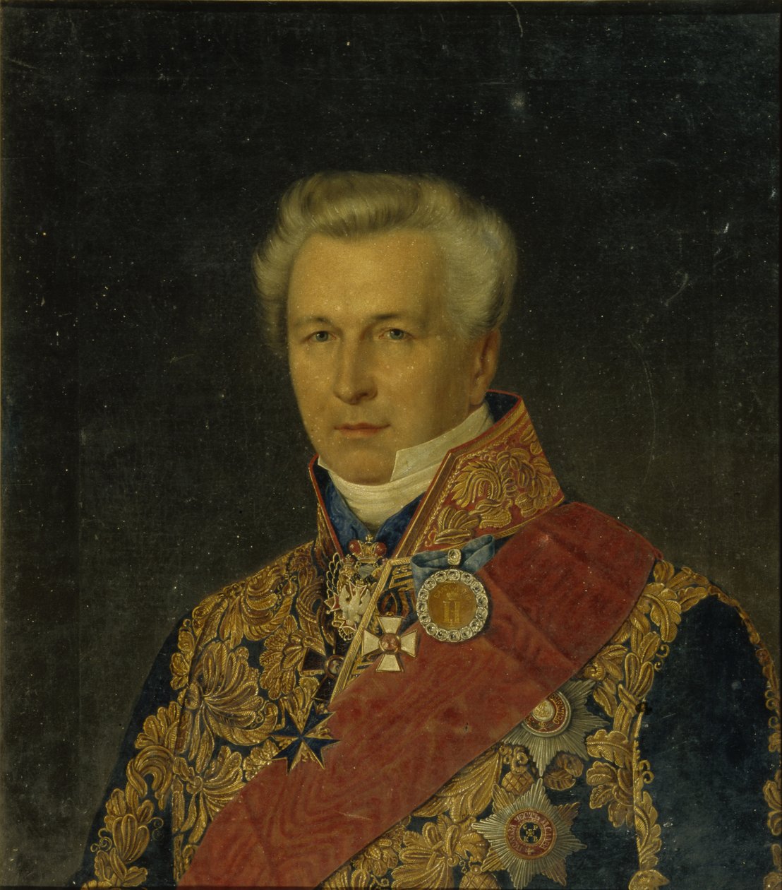 Leo Karlovich Bode男爵肖像1787-1859，1850年代 作者 不明
