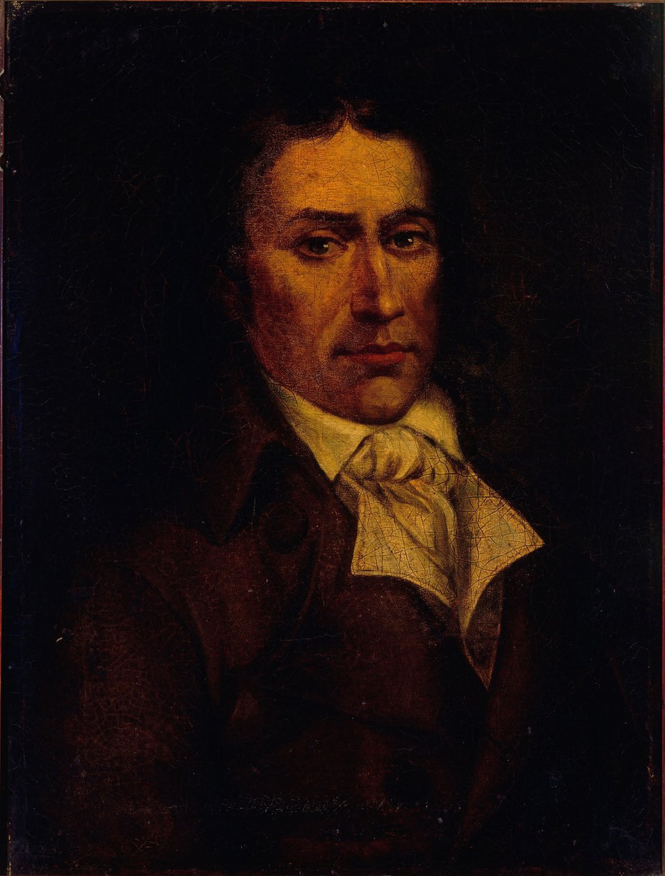 卡米尔-德穆兰的肖像 1760-1794年，1792年。 作者 不明