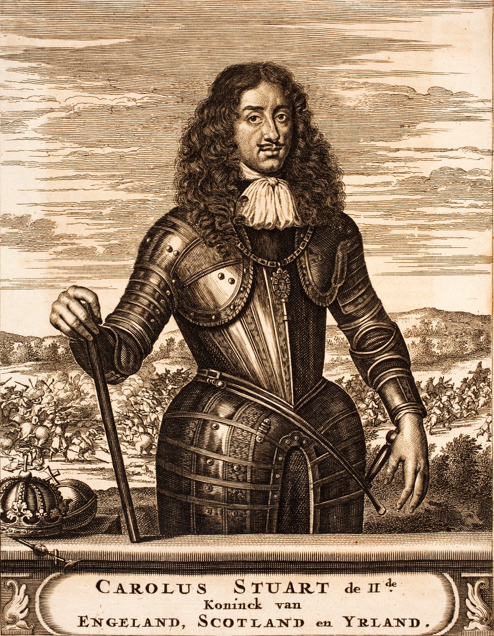 英格兰查理二世的肖像1630-1685年：战争地点，1675年。 作者 不明