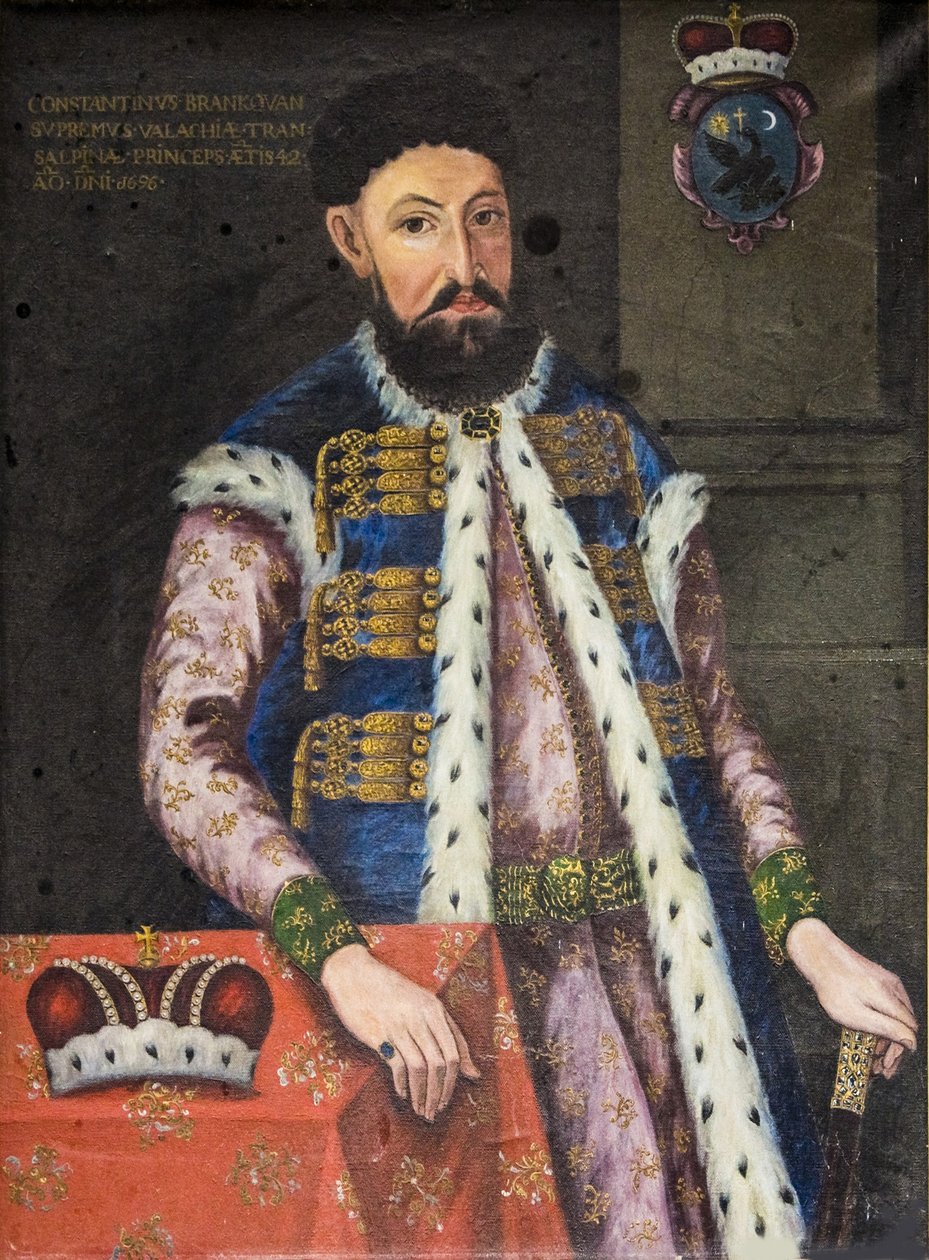 康斯坦丁·布兰科维努（Constantin Brancoveanu）肖像1654-1714，瓦拉奇亚王子，1696年 作者 不明